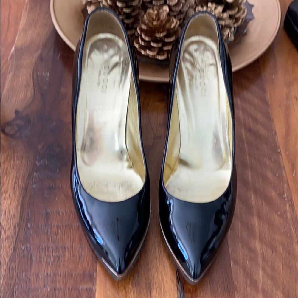 Gucci black shoes